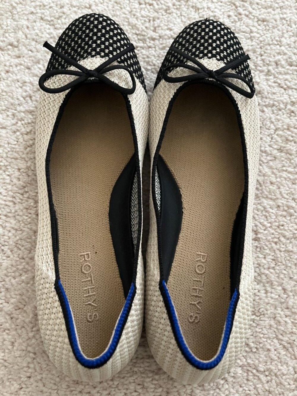 Rothy's The Ballet Flat in Coco Sz 9 Shoes Flats - Picture 6 of 11